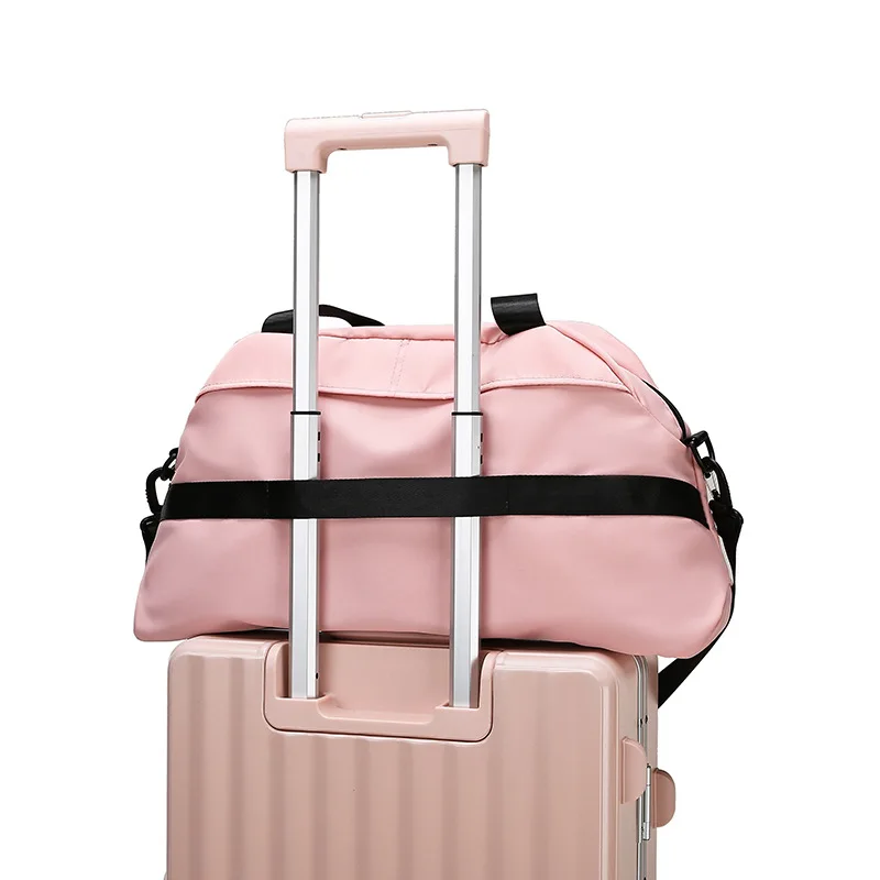 Dry And Wet Separation Yoga And Fitness Bag Shoulder Handheld Large Capacity Luggage Storage Bag Out Leisure Travel Bag 