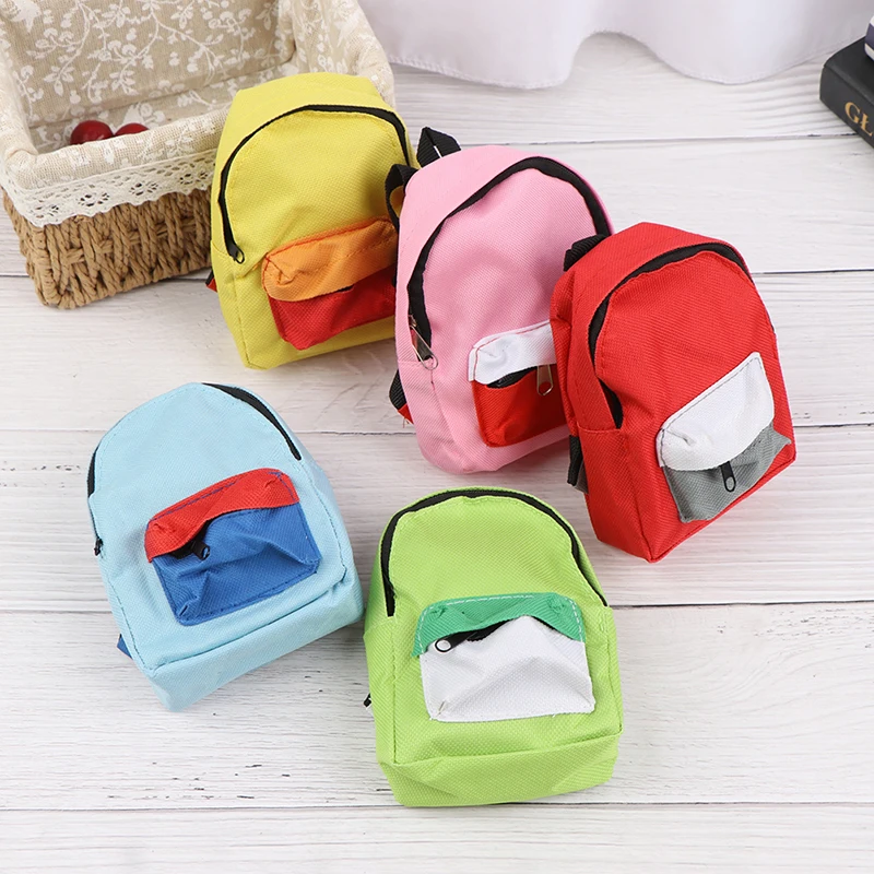 

Масштаб 1:6 миниатюрное украшение для кукольного домика школьная сумка рюкзак сумка через плечо для кукол модный аксессуар