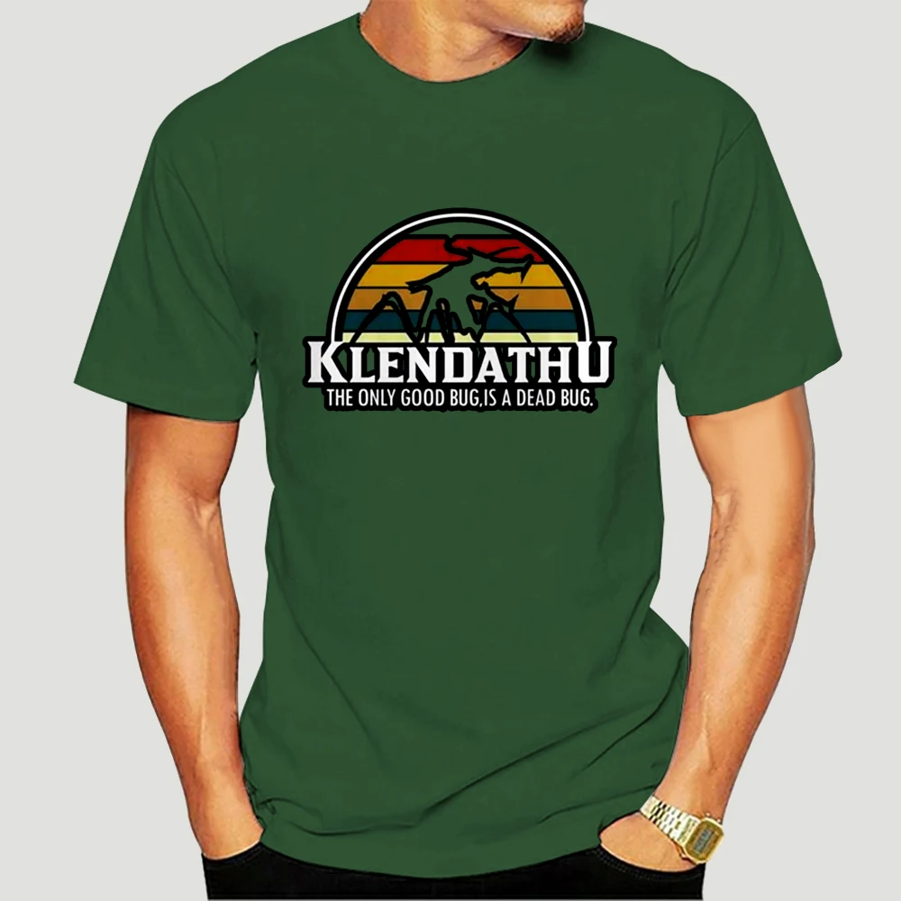 

Starship Troopers Klendathu The Only Good Bug T Shirt Black Cotton Men S-3Xl New Fashion Tee Shirt 5608X