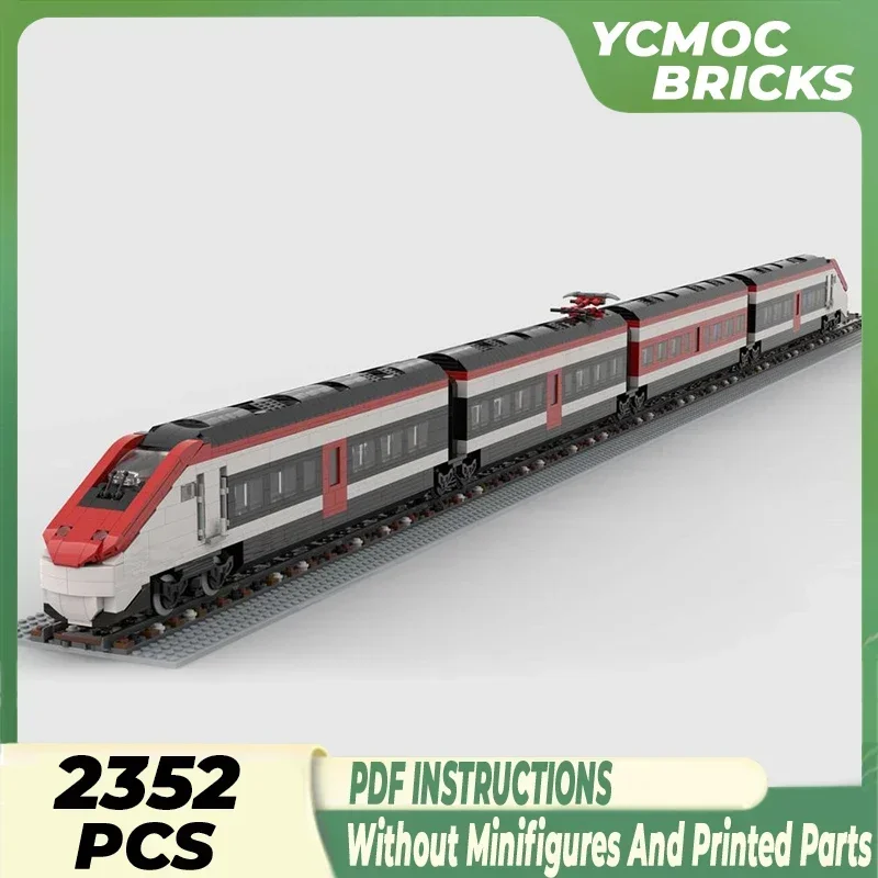 Конструктор Moc модель автомобиля швейцарская высокоскоростная технология