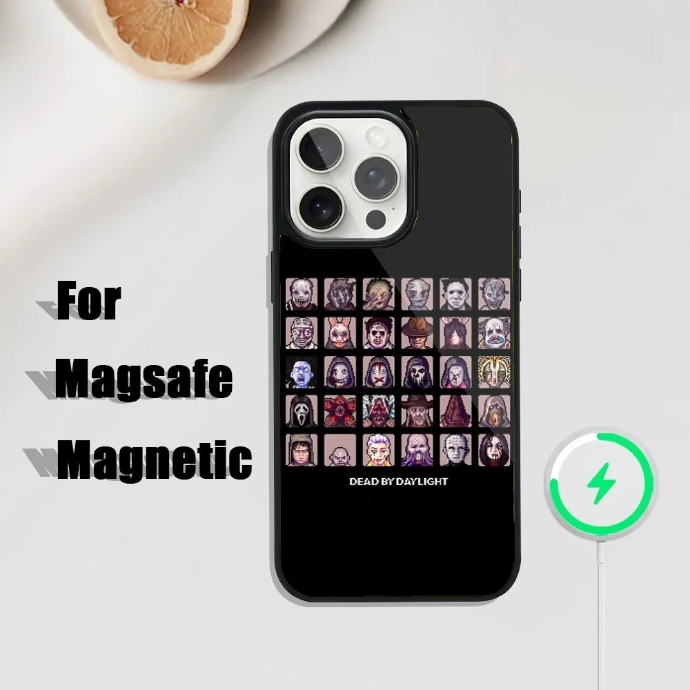 Чехол для телефона D-Dead By Game D-DaylightS iPhone 16 15 14 13 12 11 Plus Pro Max Mini Magsafe с магнитной