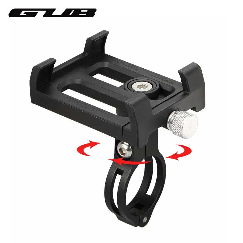 

GUB G-83 Bicycle Phone Holder Anti-Slip Bike Phone Mount Bracket For 3.5-6.2inch Smartphone MTB Road Bike Handlebar Clip Stand