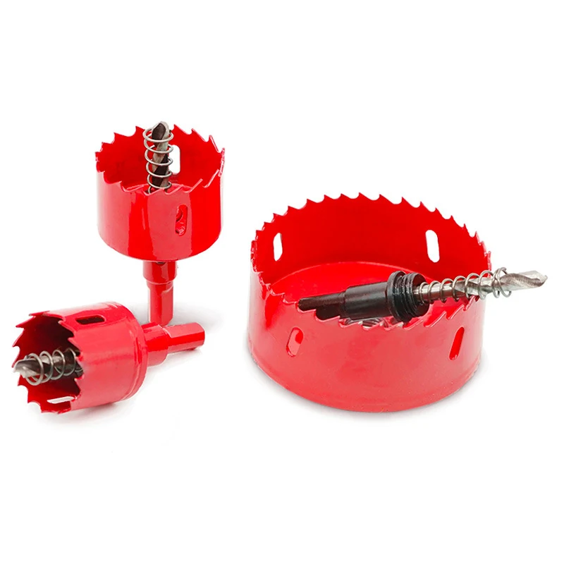 

1Pcs 60-80mm Bi Metal M42 HSS Drilling Hole Saw Cutter Drill Bit for Aluminum Iron Pipe Wood Stainless Steel Plate Accessories