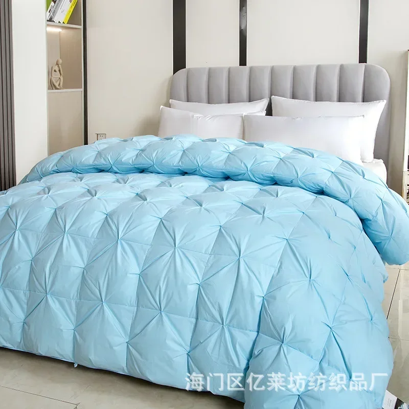 

Пуховое одеяло из хлопка, белый гусиный пух