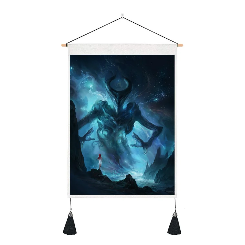 Лидер продаж индийская искусственная ткань подвесной тканевый фон для гостиной