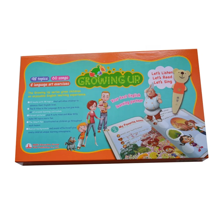 Набор для обучения на английском языке детская говорящая ручка Sonix чтения детей