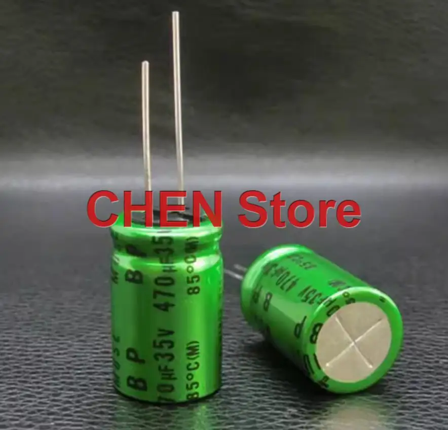 Фото 1 шт. NICHICON MUSE BP ES 35V 10UF 4.7UF 22UF 33UF 47UF 100UF 470UF Неполярный электролитический конденсатор Hi-Fi для аудио 35V100UF 35V47UF №1