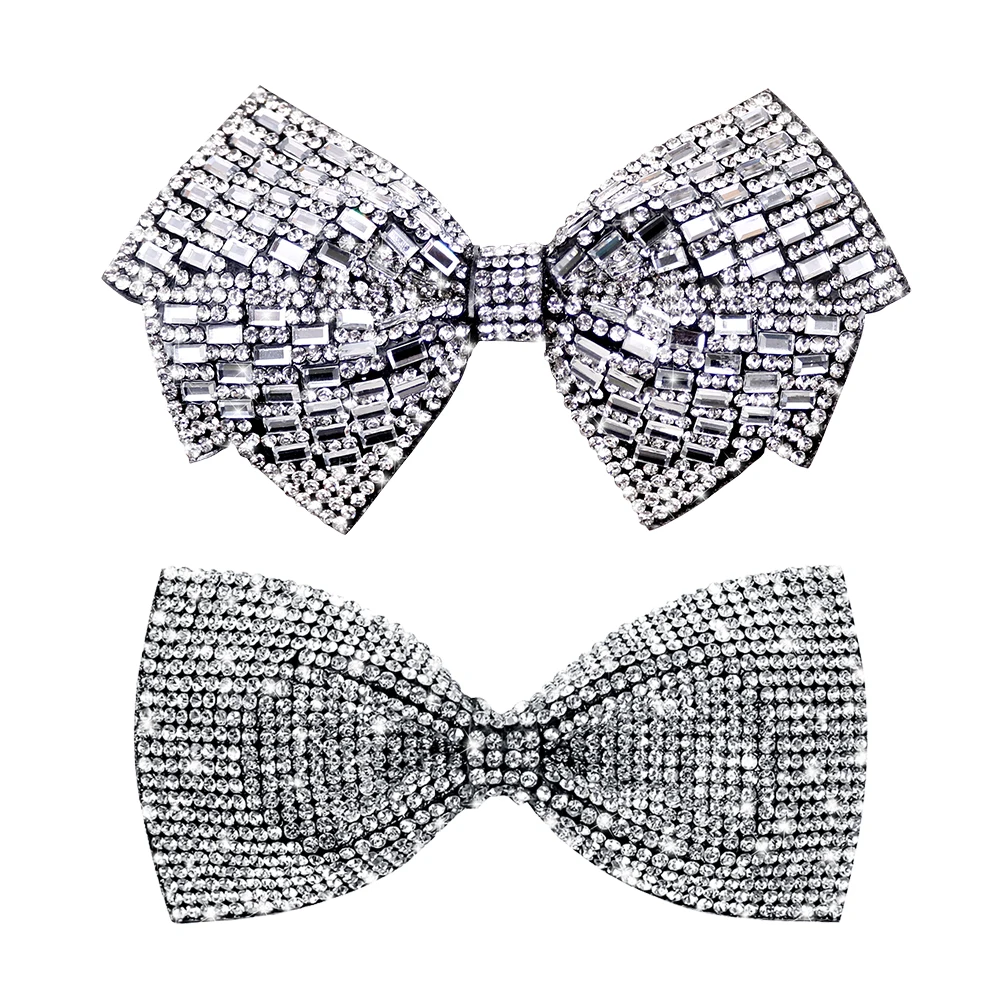 

Fahion Dog Bowtie Dog Bowknot Shining Exquisite Decoration Diamond Slidable Dog Collar For Dogs Cat Pet Items Dog Accessories