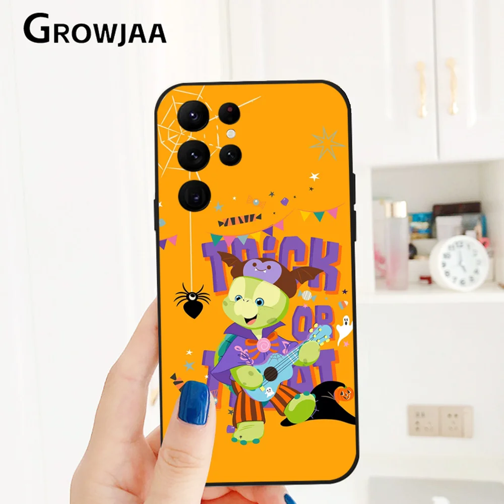 Cute Cartoon Olu Mel Phone Case for Samsung Galaxy S24 Ultra S22 S23 S21 S20 5G Protective Silicone TPU Funda