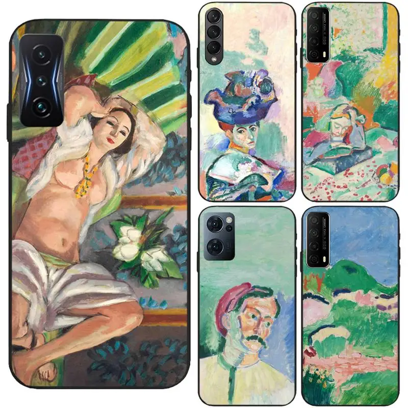 Matisse Oil Painting Fashion Phone Case For Samsung S7 Edge S20 Fe Lite S21 S30 Ultra S8 S9 S10 E Plus Fundas Shell Cover