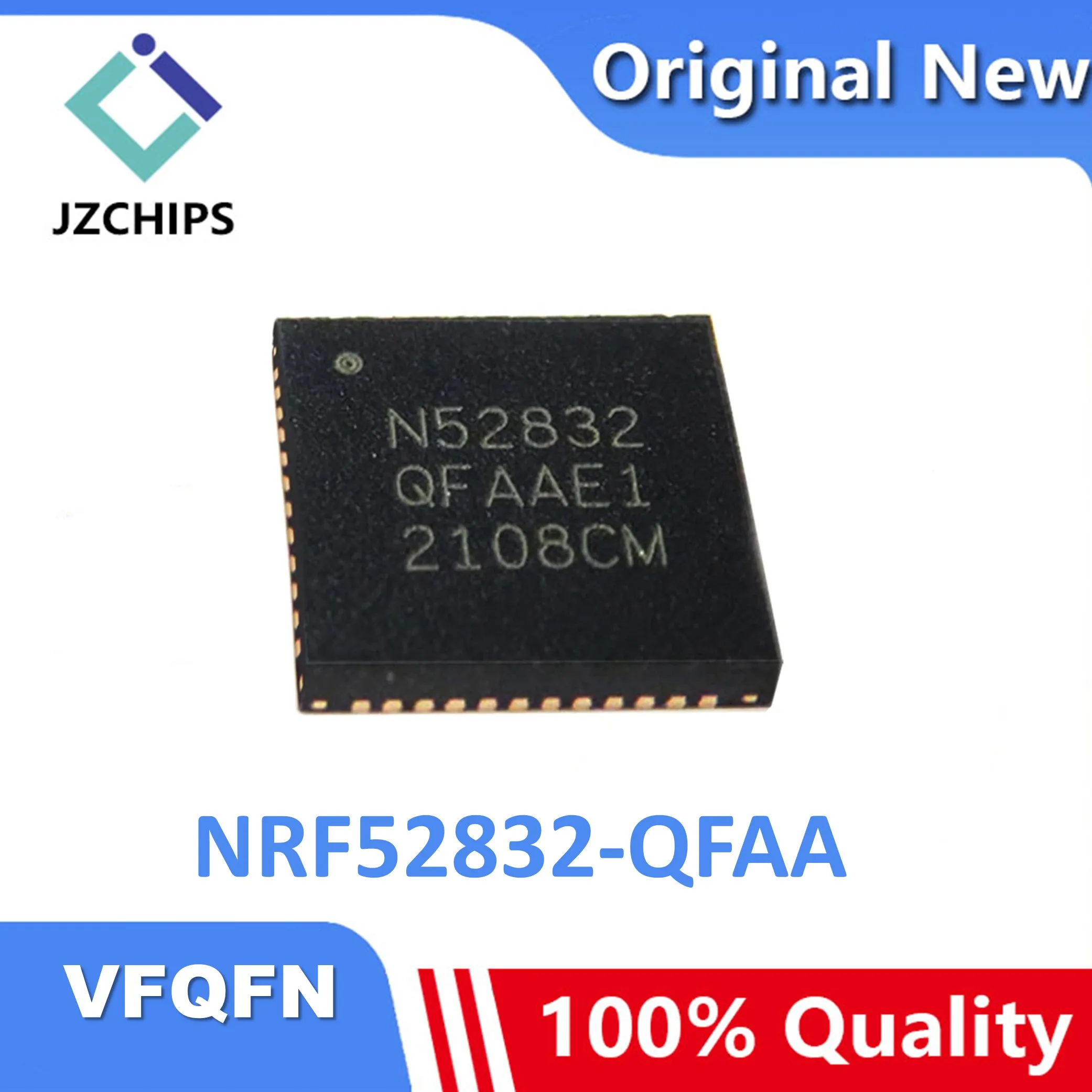

Original Genuine NORDIC NRF52832-QFAA NRF52832 NRF52832QFAA NRF52832-QFAA-R N52832 VFQFN-48 VFQFN48 IC TXRX MCU BLUETOOTH chip