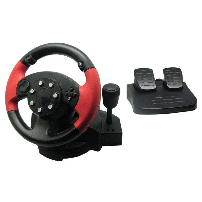 

Game Steering Wheel For Pc Ps3 Switch Ps4 Ps5 Xbox360 Xboxone Android Eight-In-One Vibration Dual Motor Game Controller