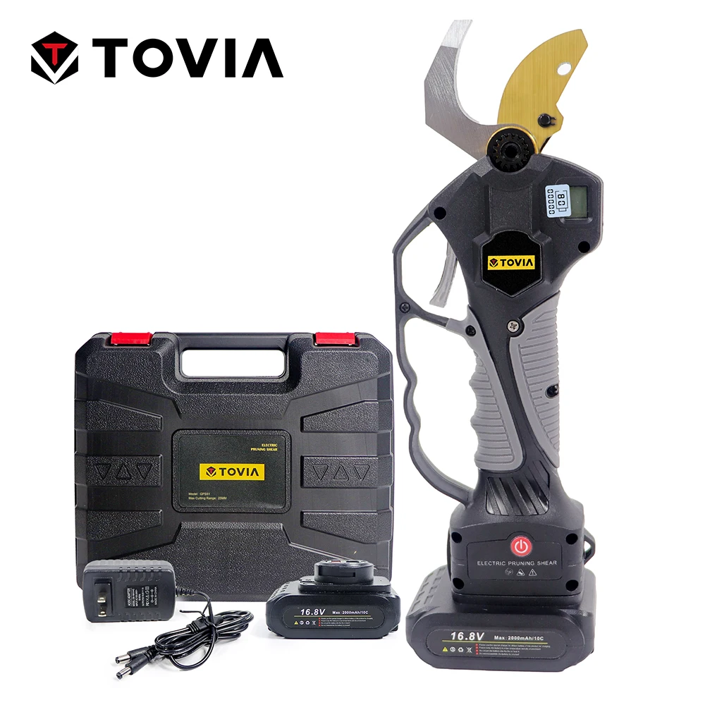 

Cordless Pruner 16.8V Electric Pruner Lithium-ion Pruning Shear Efficient Fruit Tree Bonsai Pruning Branches Cutter