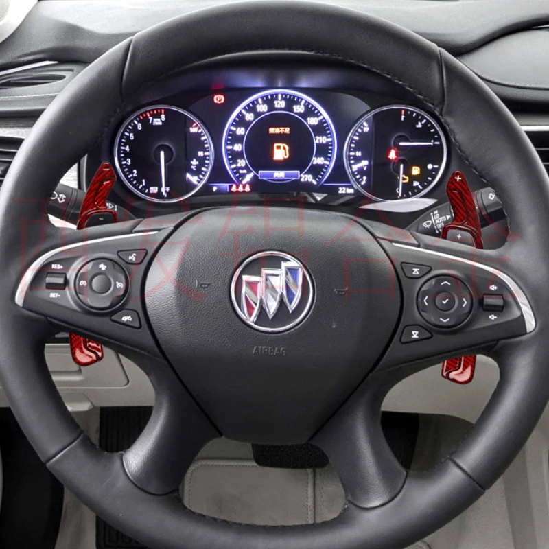 

Углеродное волокно для Buick VERANO Regal Lacrosse переключение весла расширенное рулевое колесо внутреннее украшение