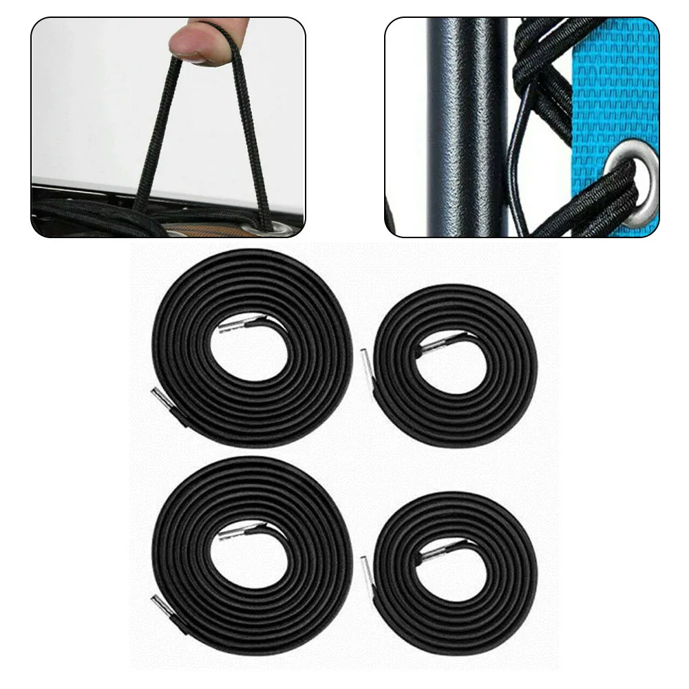 

4pcs Elastic Cord Ropes For Reclining Garden Sun Lounger Chairs Outdoor Anti-gravity Bungee Chair Lace Cord Oxford
