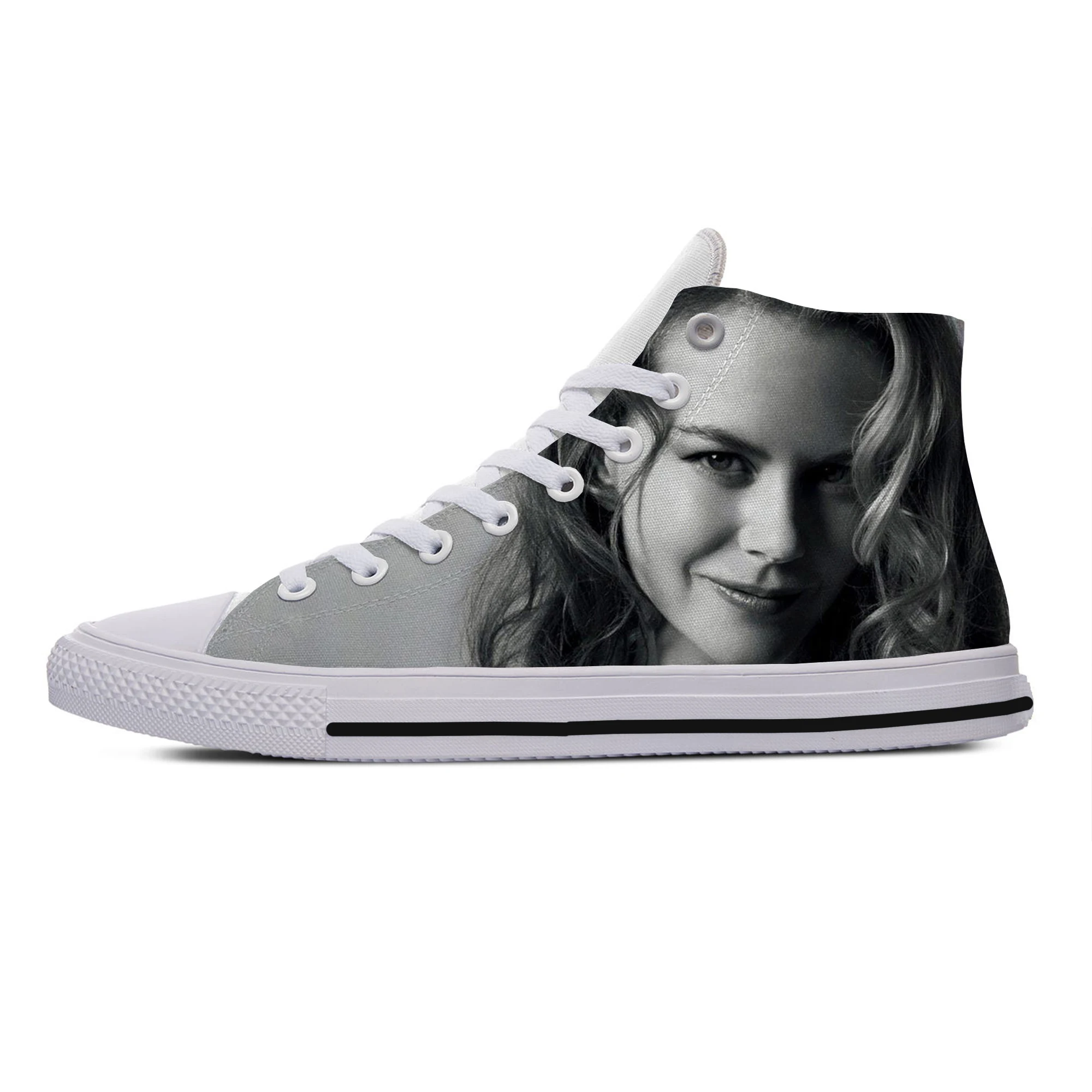

Summer New Fashion Men Women Shoes Celebrity Nicole Kidman Harajuku Breathable Comfortable Canvas Shoes Lightweight Board Shoes