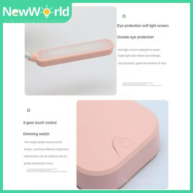 

Настольная Светодиодная настольная лампа для чтения, настольные лампы для спальни, для чтения, для спальни, Компактная настольная лампа с т...