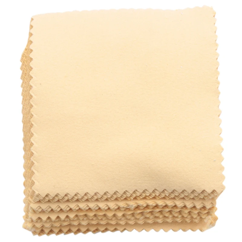 

50 шт., салфетка для чистки ювелирных изделий, 8 х8 см