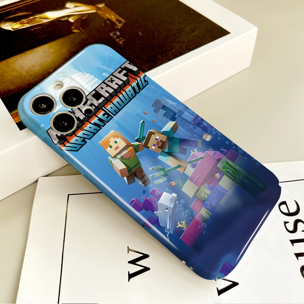 Чехол для телефона Game M-Mine C-craft Create Samsung S21 FE S23 22 Ultra Plus A 04 E 33 5G универсальный прочный