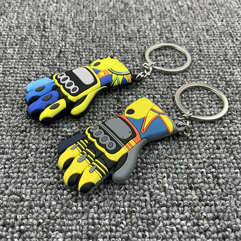 Резиновый 3d-брелок для ключей в виде перчаток аксессуары мотоцикла брелок 3D Honda