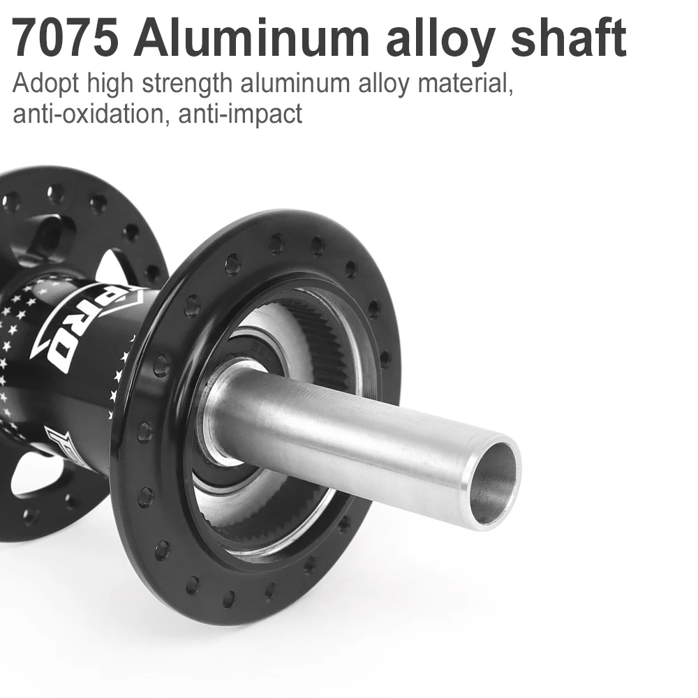 TTPRO PRO9 36-отверстий втулка дискового тормоза совместимая с 7/8/9/10/11/12 скоростями и