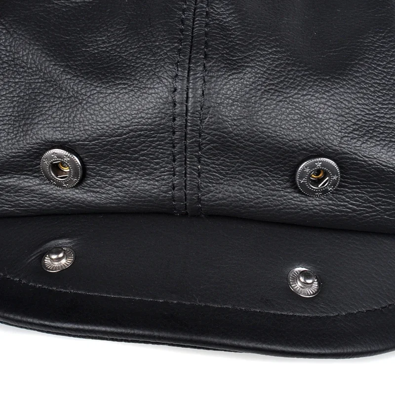 Кепка Pudi Man из натуральной коровьей кожи 2019 зимняя кепка таксиста для газетчика