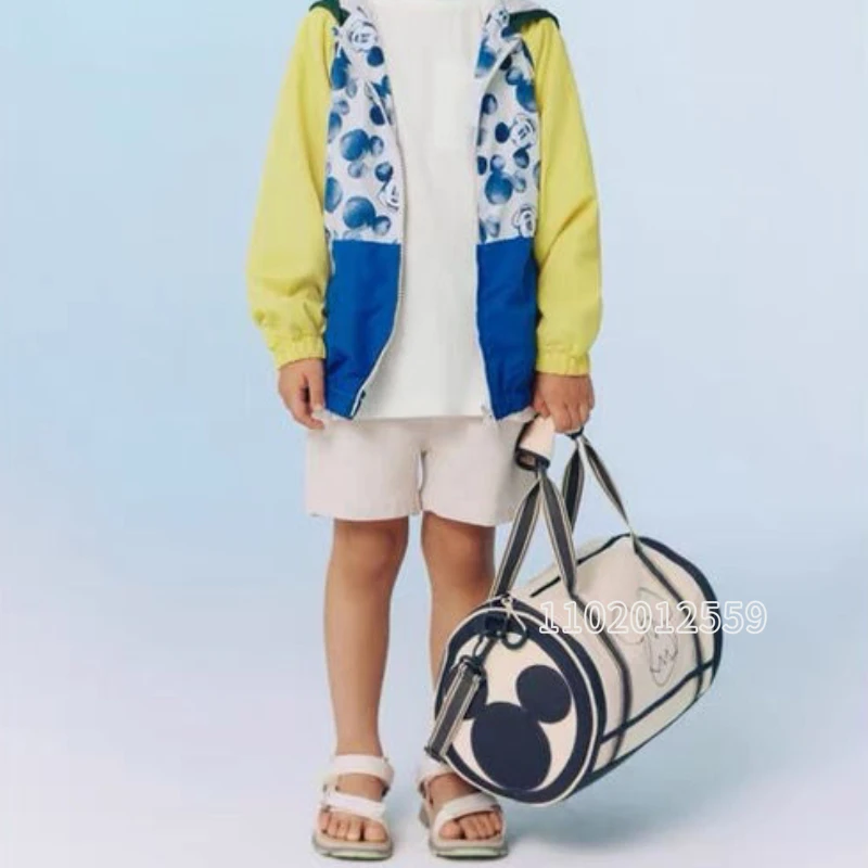Disney Mickey's New Children's Handbag Luxury Children's Backpack Large-capacity Multi-functional Boys and Girls Travel Tote Bag