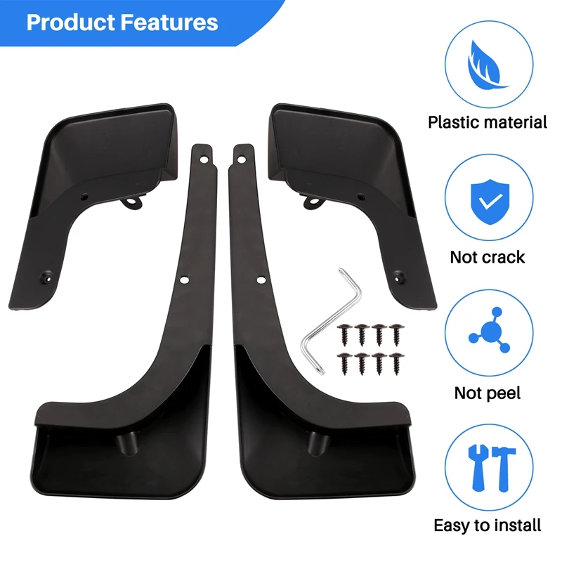 Автомобильное крыло защита от воды мягкая кожа крыла для Toyota RAV4 XA40 2013 2014 2015