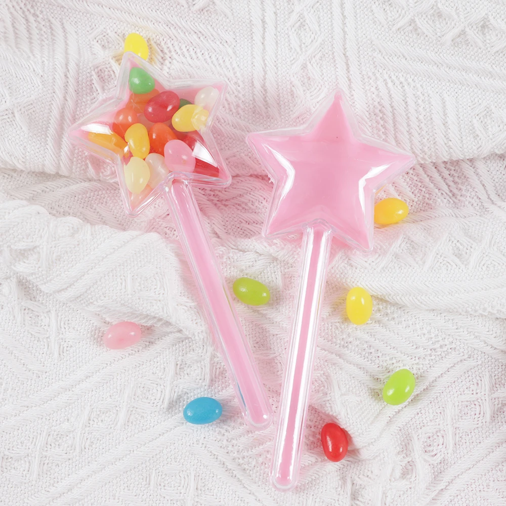 

5 шт. пластиковых коробок для конфет в форме леденцов minrohaisu