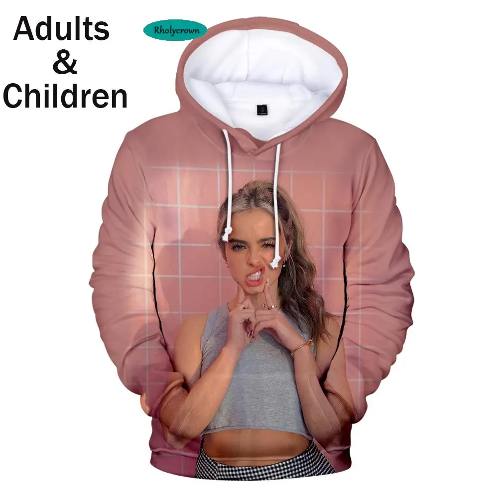 

Trendy Peculiar Addison-Rae 3D Print Hoodies Sweatshirts Boys/Girls Cute Beautiful Energetic Sweatshirt Long Sleeve Pullovers