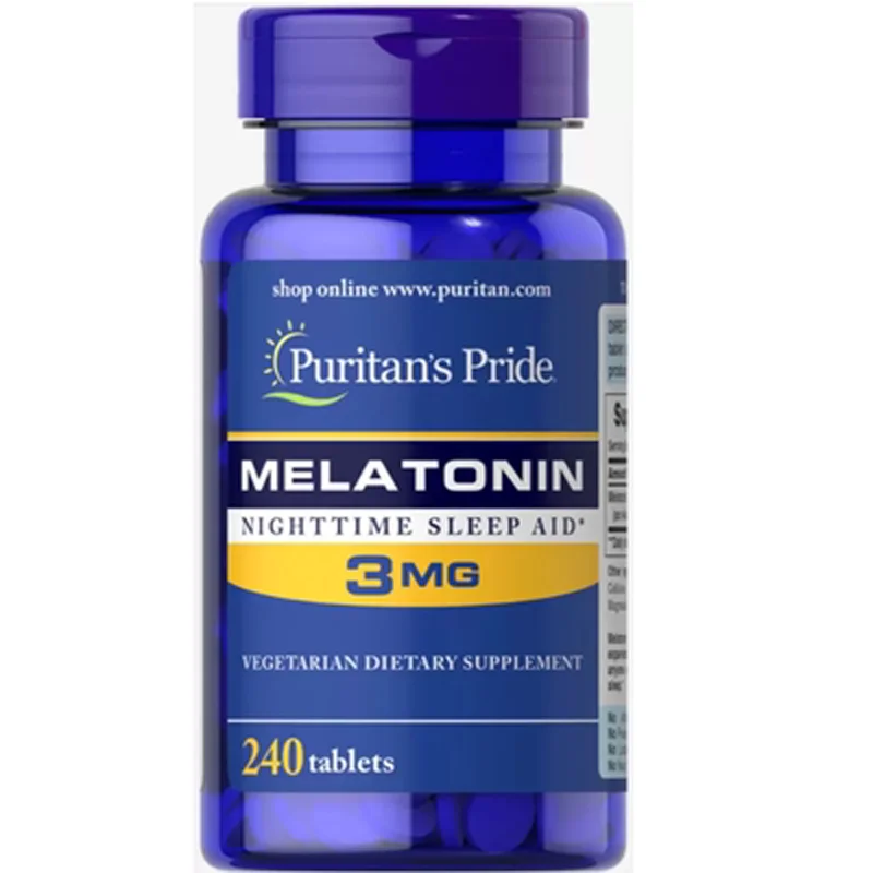 

Free Shipping Melatonin 3mg*240 tablets for sleep relaxation
