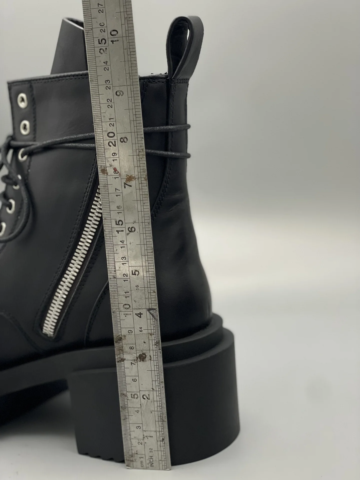 Мужские мотоциклетные ботинки на платформе высокие женские готические