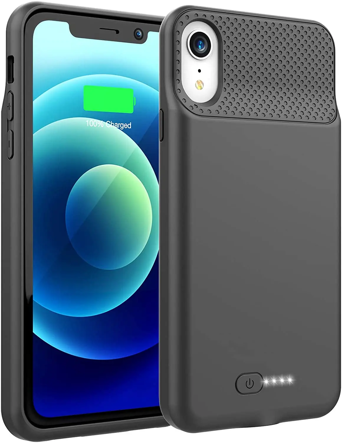 

BOPPS Battery Case for iPhone XR, 6000mAh Portable Charging Case for iPhone XR, Rechargeable Backup External Battery Pack
