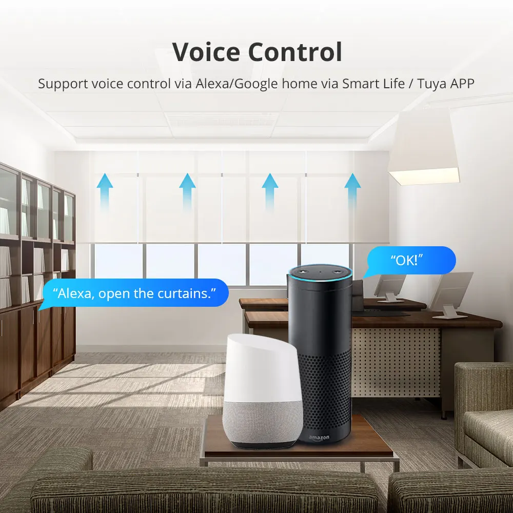Рисунок 3 - Электрический двигатель для штор Tuya Smart Zigbee