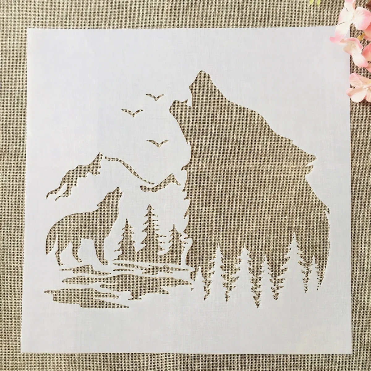 

Трафареты TIAMECH 30*30 см для рисования