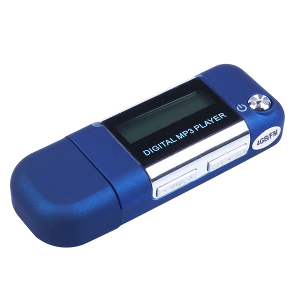 Mp3 Player 4GB U Disk Music Supports Replaceable AAA Battery Recording |