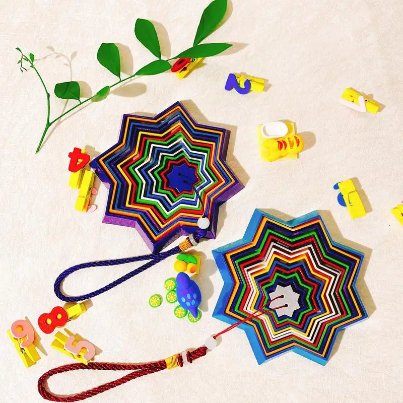 

Spiral Sensory Toy Magical Toy Christmas Present Kids Accessories Falling Star Tower Toy For Children Toddlers Infants Girls
