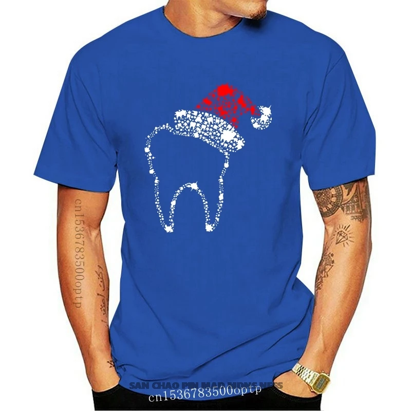 

Men T Shirt Teeth Bright Christmas Sweater Women t-shirt