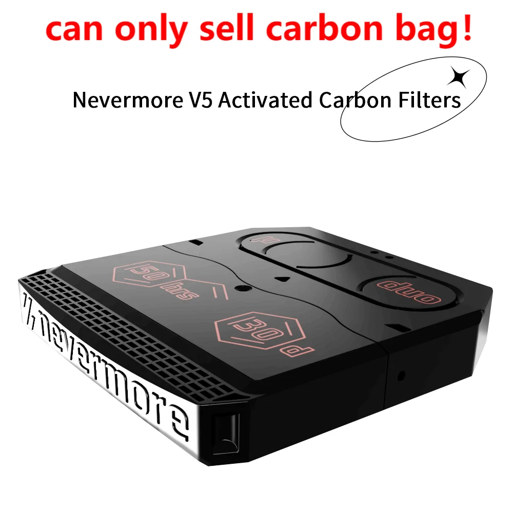 

Toaiot Nevermore V5 DUO Activated Carbon Filters with Carbon Bag for Voron V2 Trident V0 V2.4 Impresora 3D Printer