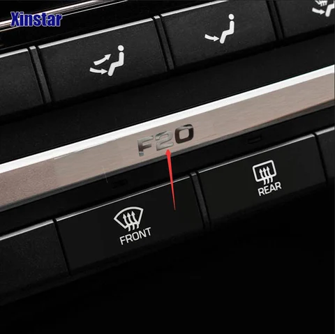 5 шт., автомобильные наклейки из нержавеющей стали для BMW E30, E34, E36, E39, E46, E60, E87, E90, F10, F20, F30