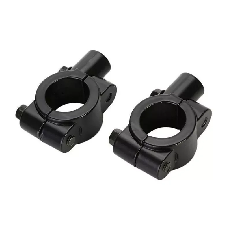 

10mm 7/8" Motorcycle Rearview Handlebar Mirror Mount Holder Adapter Clamp