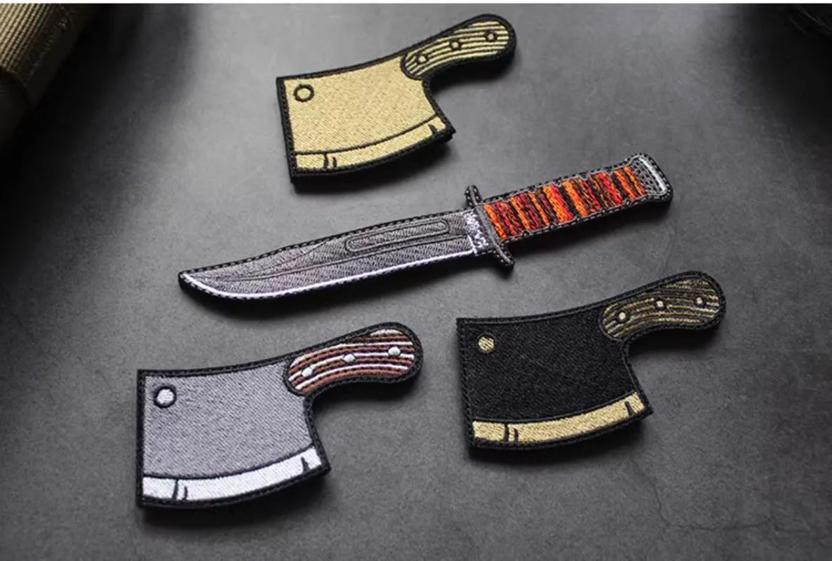 Качественный миниатюрный вышитый волшебный значок Kaba KA-BAR креативный морской