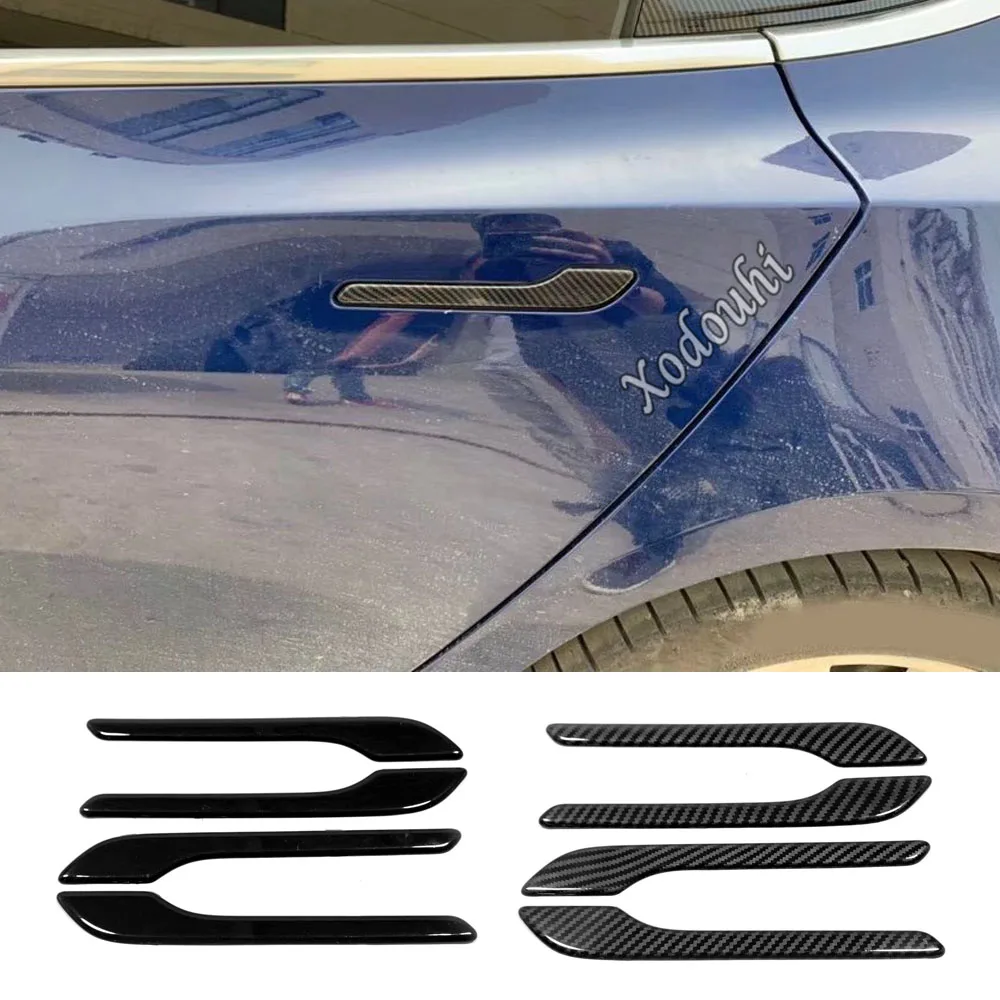 

Наклейка на корпус автомобиля, рамка, лампа, отделка дверной ручки, подлокотник, поручни, 4 шт. для Tesla Model 3, 2017, 2018, 2019, 2020, 2021, 2022, 2023