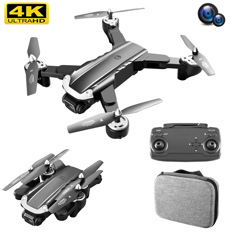 New S5 Drone 4k Profesional HD Dual Camera WiFi Fpv Obstacle Avoidance Optical Flow Localization Quadcopter Toys Adult RC Drone