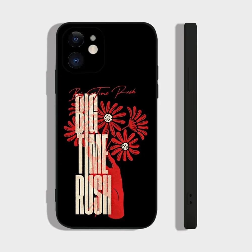 Чехол для телефона Band Big Time Rush BTR iPhone 16 15 14 13 12 11 Plus Pro Max XR XS X 7 8 SE Mini Silicone Soft