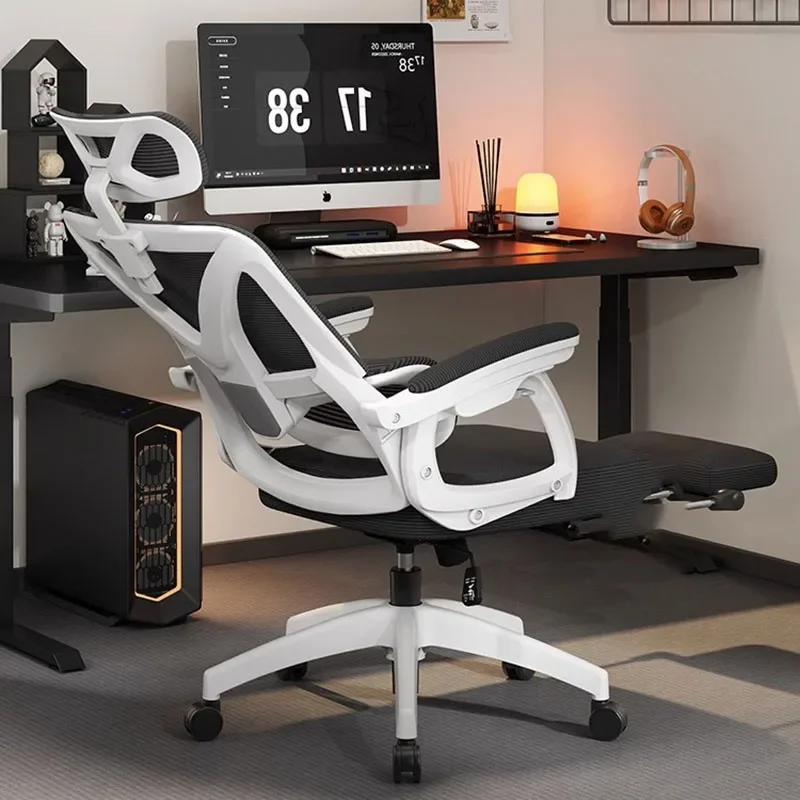 Современные игровые кресла с ручкой эластичная кожа компьютерное поворотное