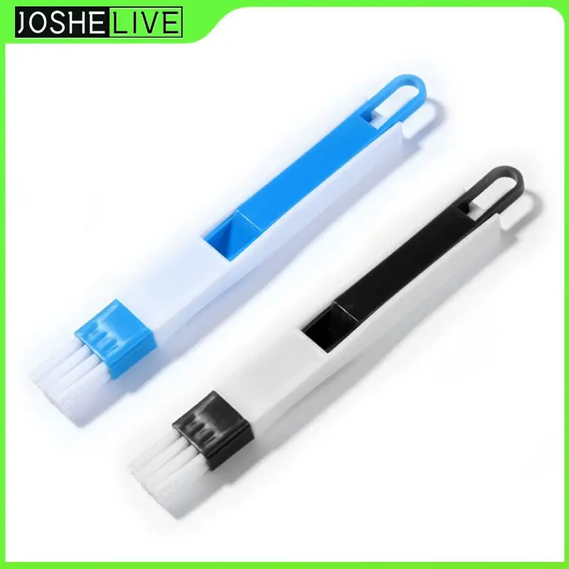 

2-In-1 Window Groove Cleaning Brush With Cleaning Dustpan Set Multifunctional Window Door Keyboard Nooks Cleaning Brushes