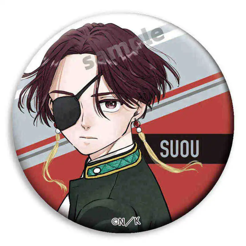 Япония Горячее аниме WIND BREAKER Фигурки Сакура Харука KAJI REN Металлический значок