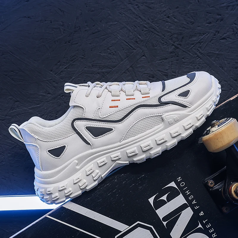 

Mesh Shoes Spring New Style Outdoor Comfortable Breathable Sports Running Shoes Men's Casual Shoes Light Non-slip Men's Shoes