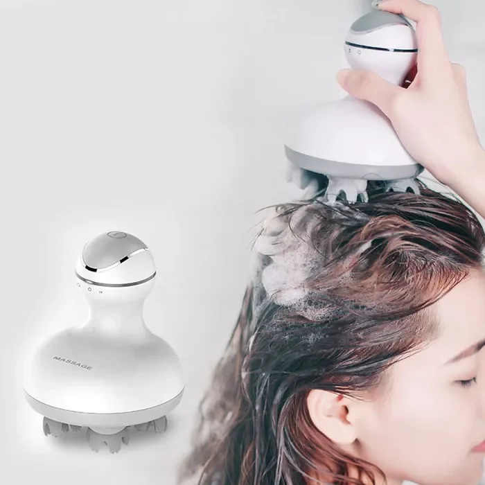 

Healthy Care Multi-functional Smart Charging Grab Head Electric Scalp Massager To Relieve Stress Promote Blood Circulation